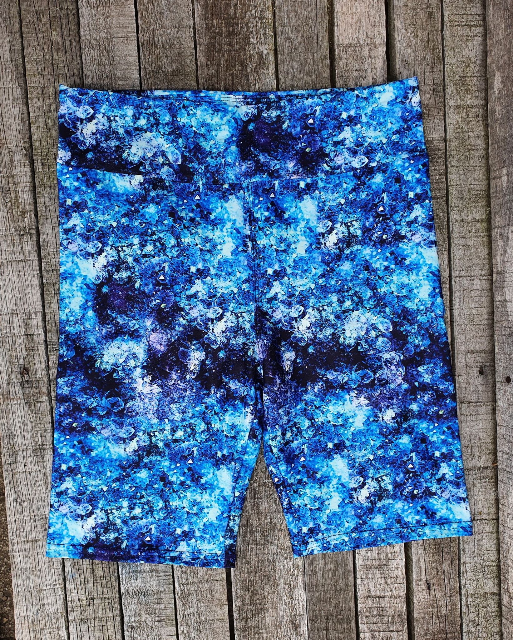 Funky Fit 24/7 Biker Shorts - Crystals