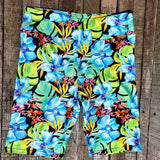 Funky Fit 24/7 Biker Shorts - Tropical Flowers