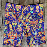 24/7 Biker Shorts - Oriental Fusion