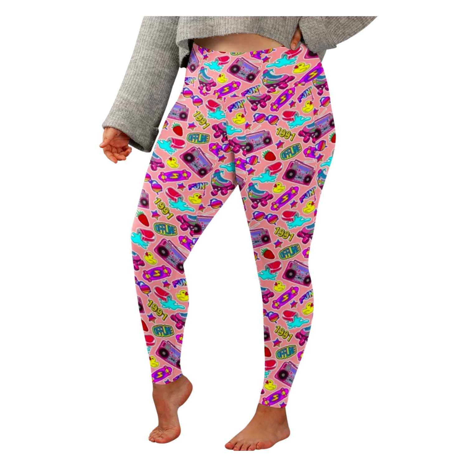 FREEAMG Womens Retro Tattoo Skulls Soft Wide Leg Lounge Pajama Pant  High-waist Sleepwear Bottom - Walmart.com