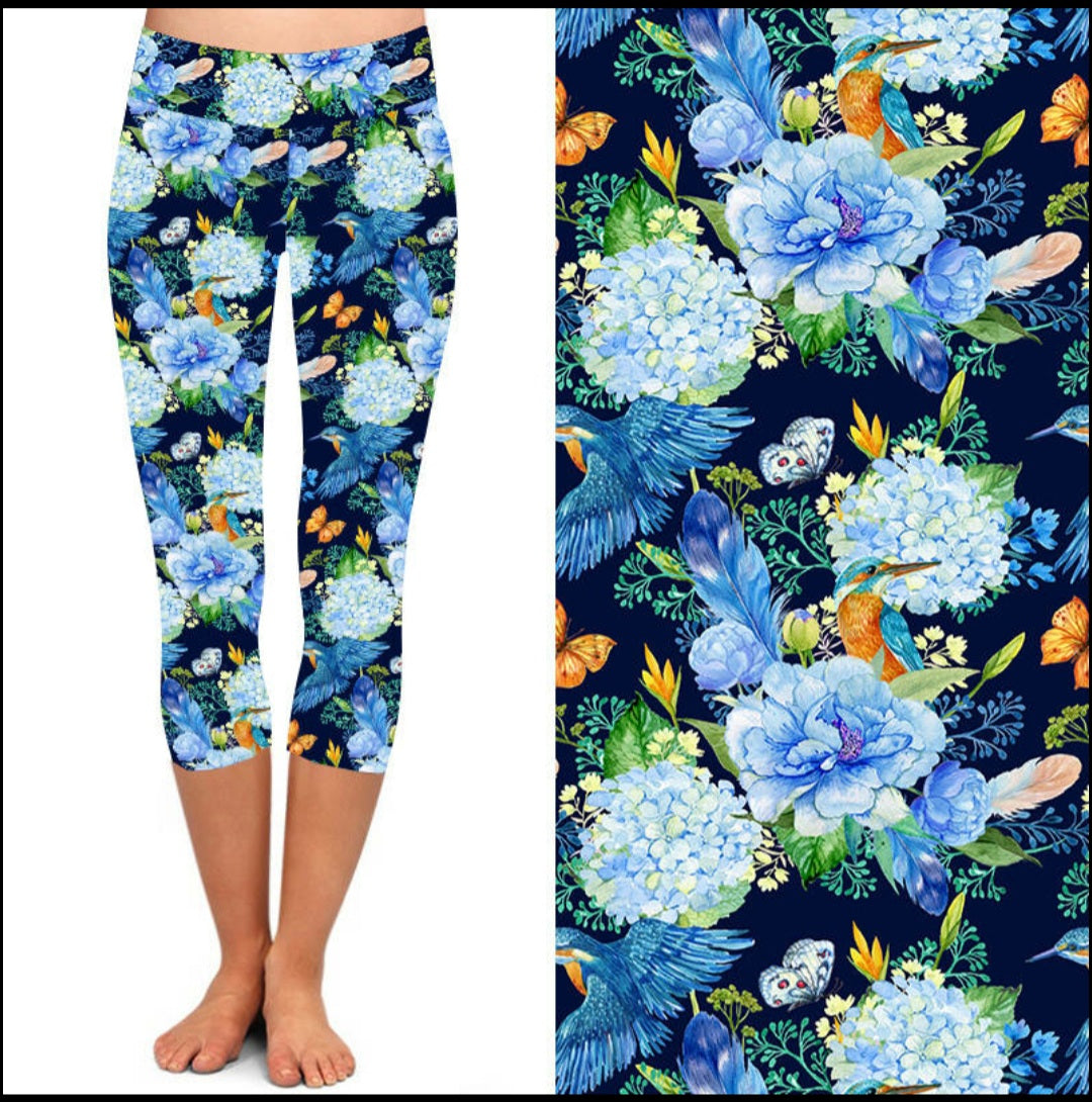 Funky Fit 24/7 Capri Leggings – Birds & Bloom