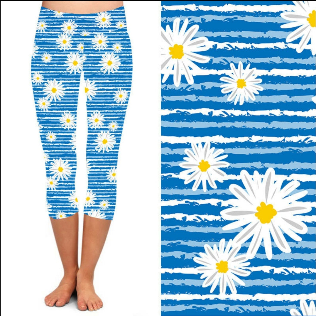 Funky Fit 24/7 Capri Leggings – Daisy Daisy Daisy