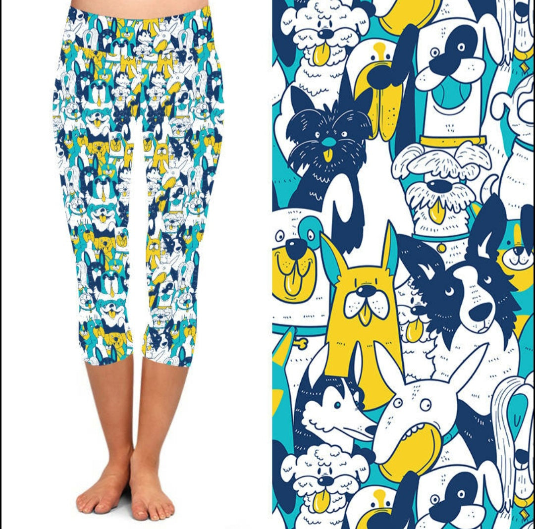 Funky Fit 24/7 Capri Leggings – Hound Crew