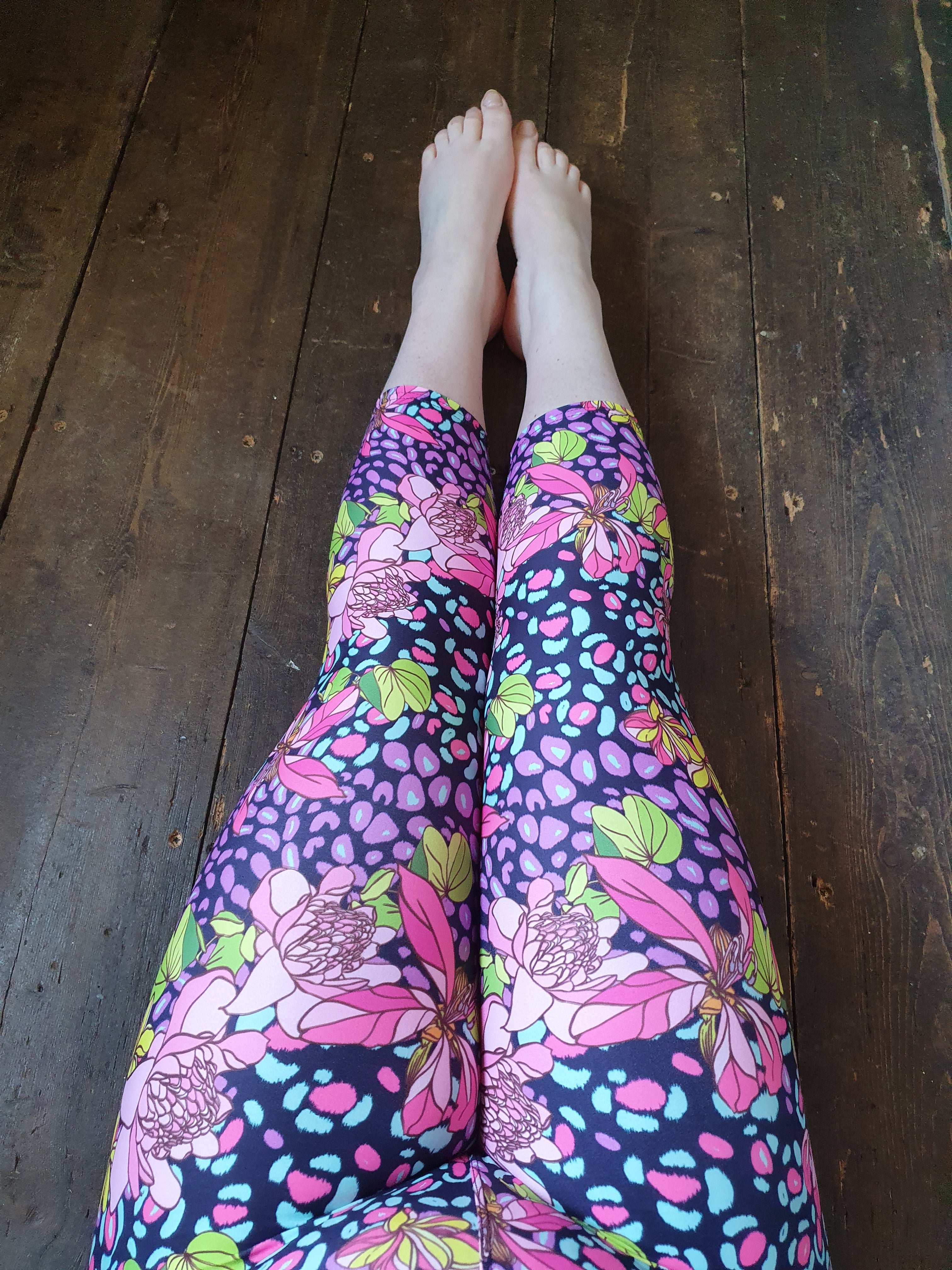 Funky Fit 24/7 Capri Leggings – Blooming Spots