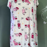 Oversized Sleep Tee- Sheep Walker
