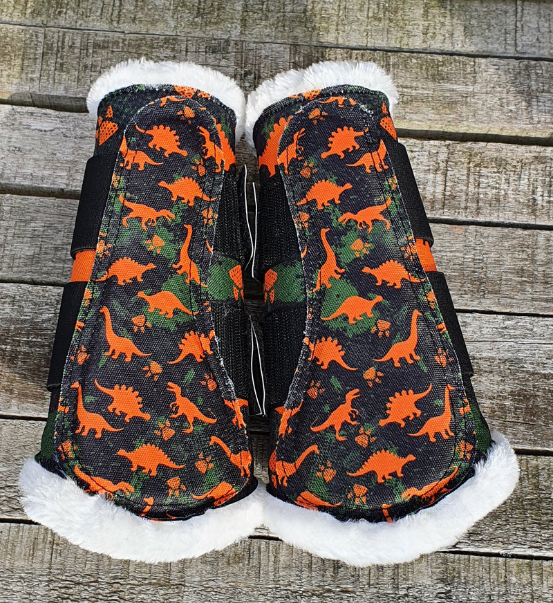 3pcs Offer - Close Contact Pad, Fly Veil & Brushing Boots - Camo Dino