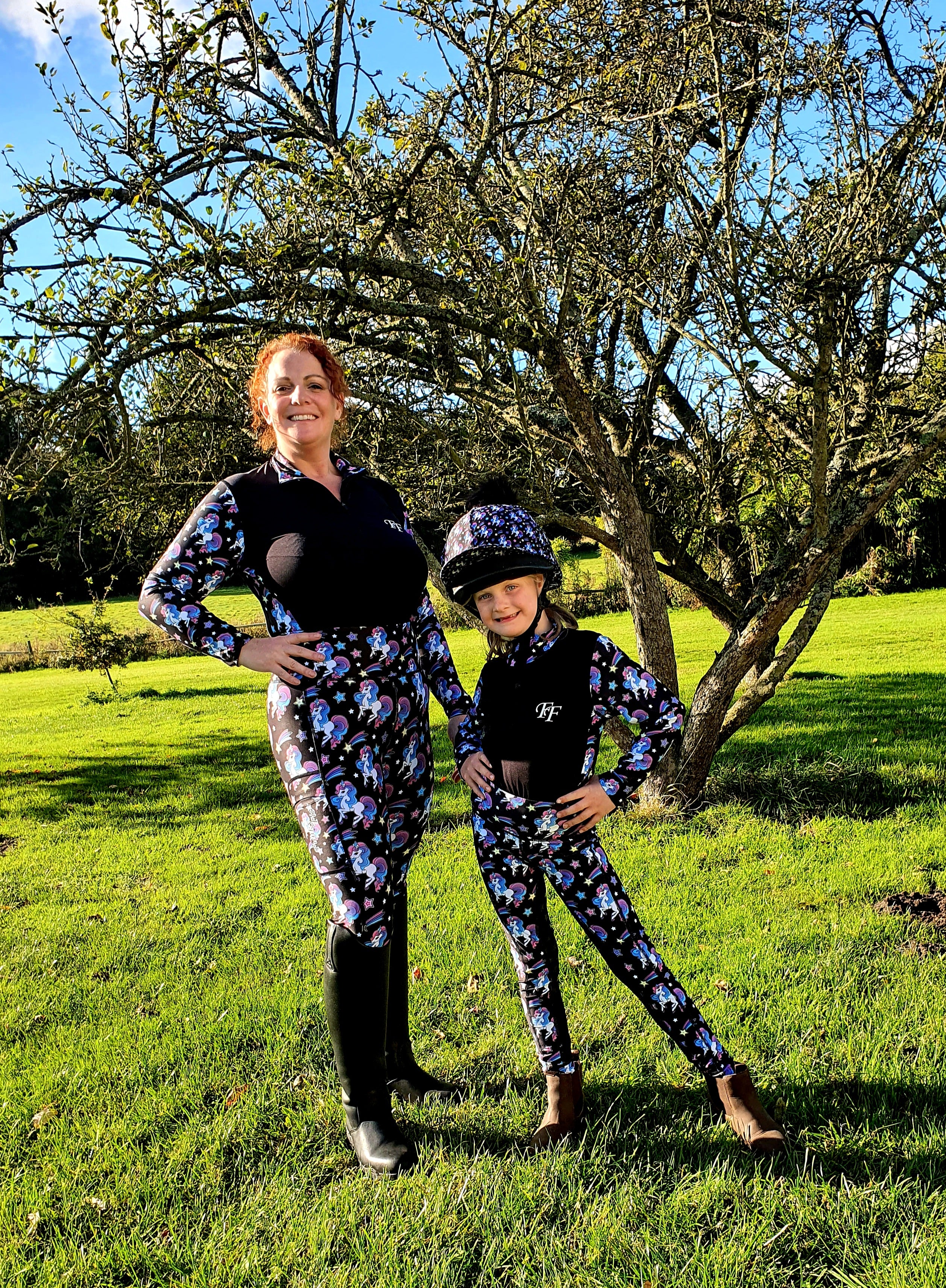 Funky Fit Equestrian - Unicorn Magic jodhpurs