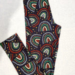 Funky Fit 24/7 Full Length Leggings – Christmas Rainboho Pattern