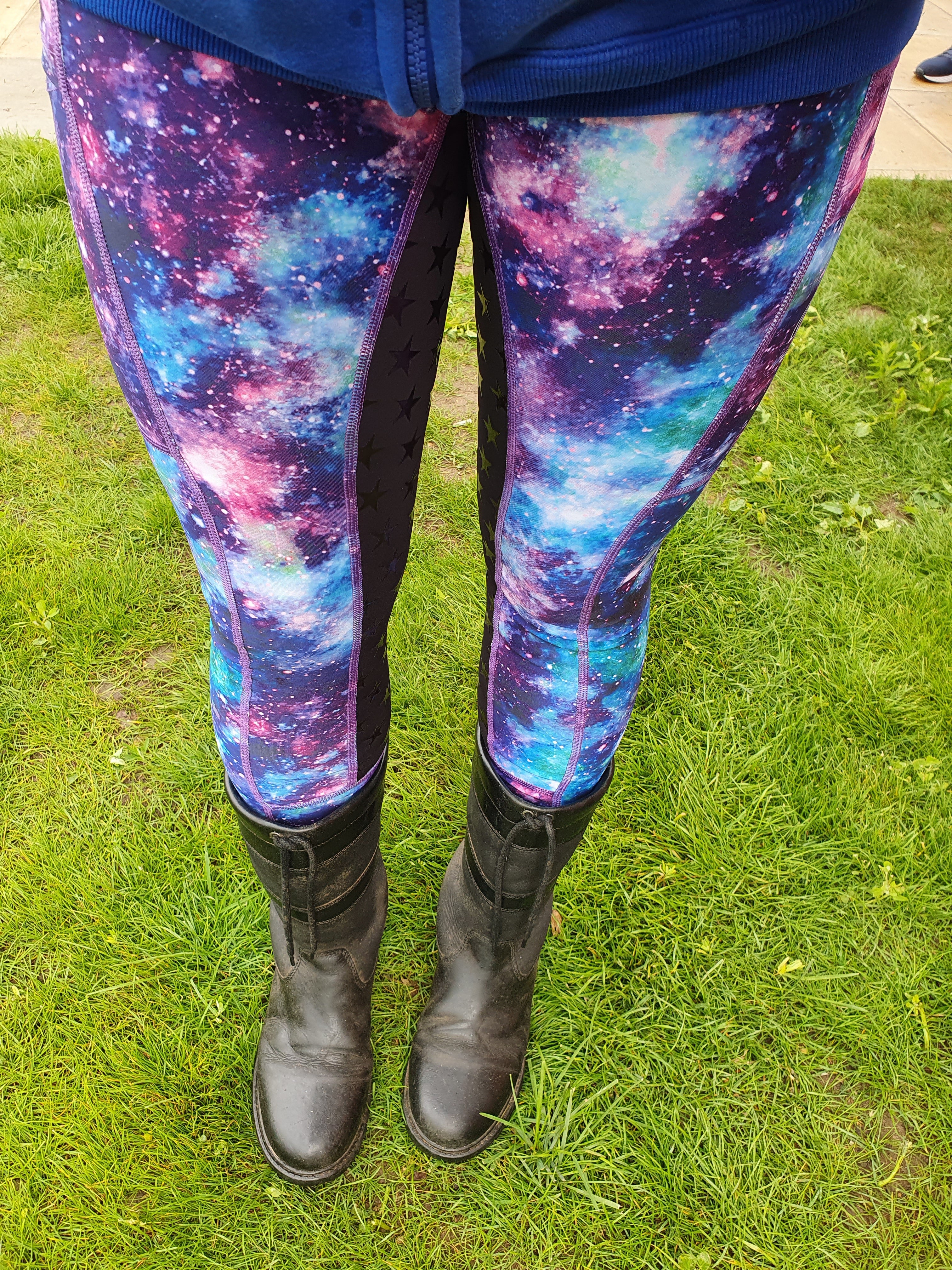 Funky Fit Equestrian - Galactic Explosion jodhpurs