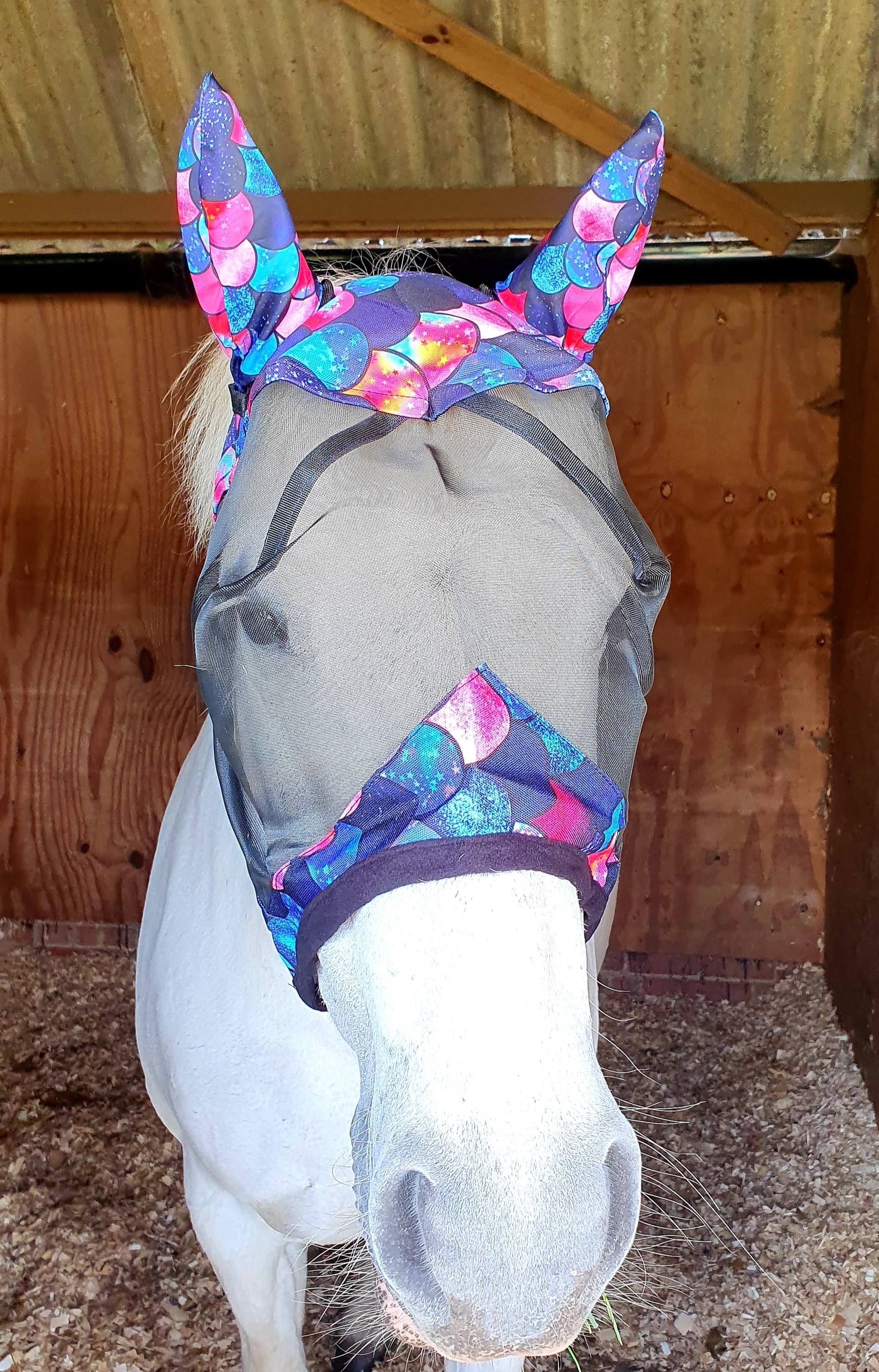 Mermaid Glitz Fly Masks