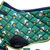 Funky Fit Equestrian Down On The Farm Close Contact Saddle Pads