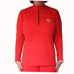 Funky Fit Equestrian Winter Lined Baselayer - Red