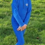 Funky Fit Equestrian Winter Lined Baselayer - Blue 