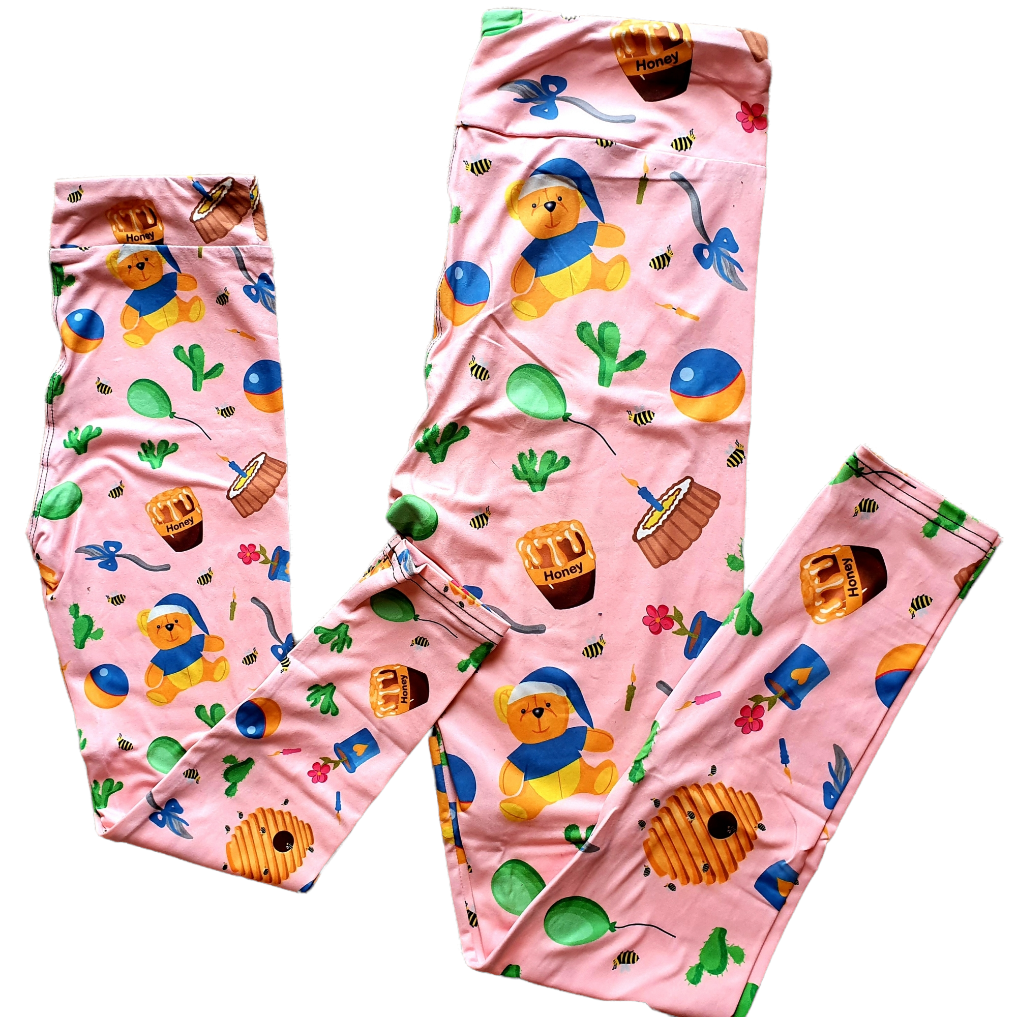 Funky Fit 24/7 Leggings – Honey Bear
