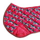 Funky Fit Equestrian Summer Carousel CC Saddle Pads