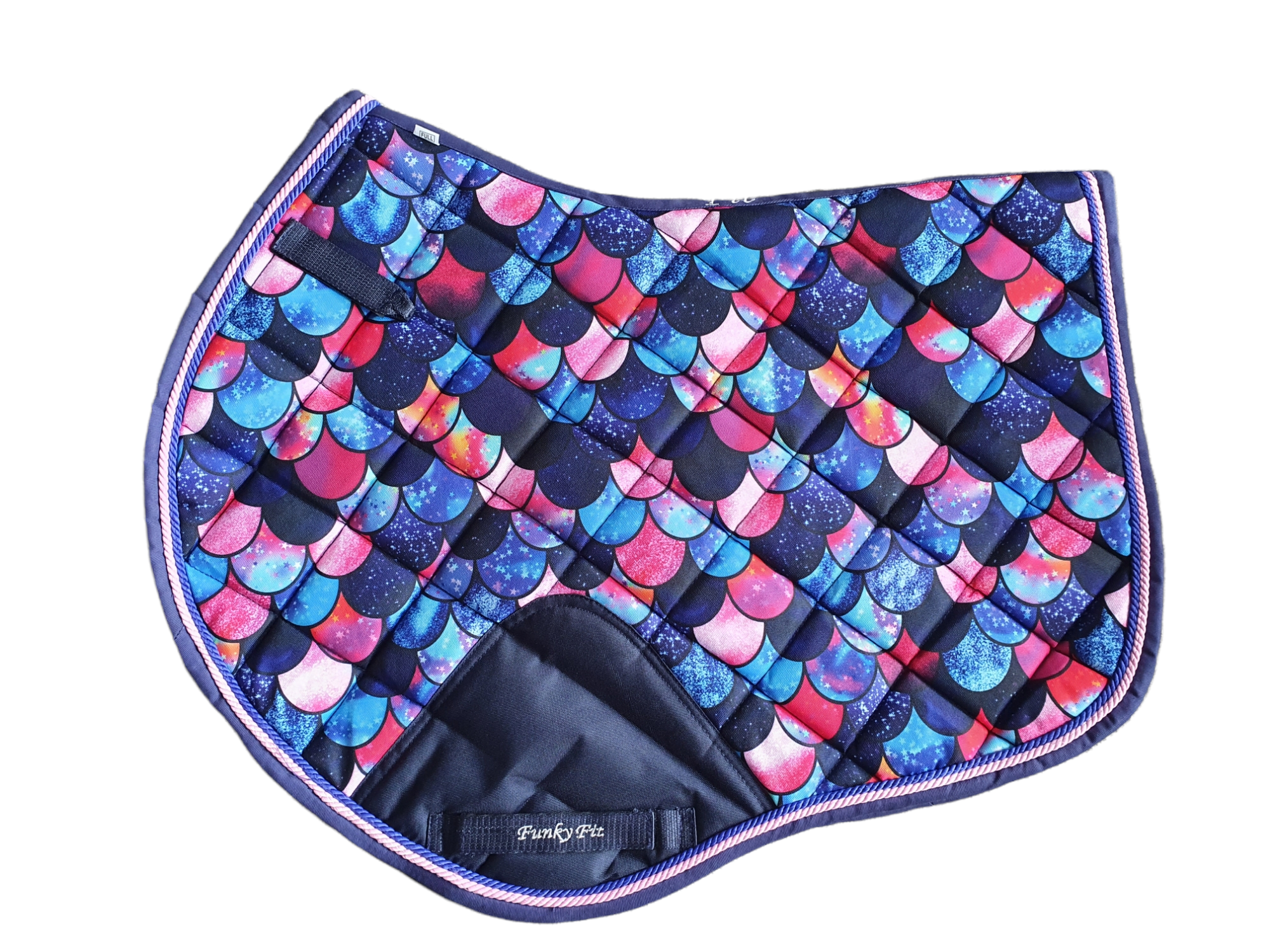 Funky Fit Equestrian Mermaid Glitz CC Saddle Pads