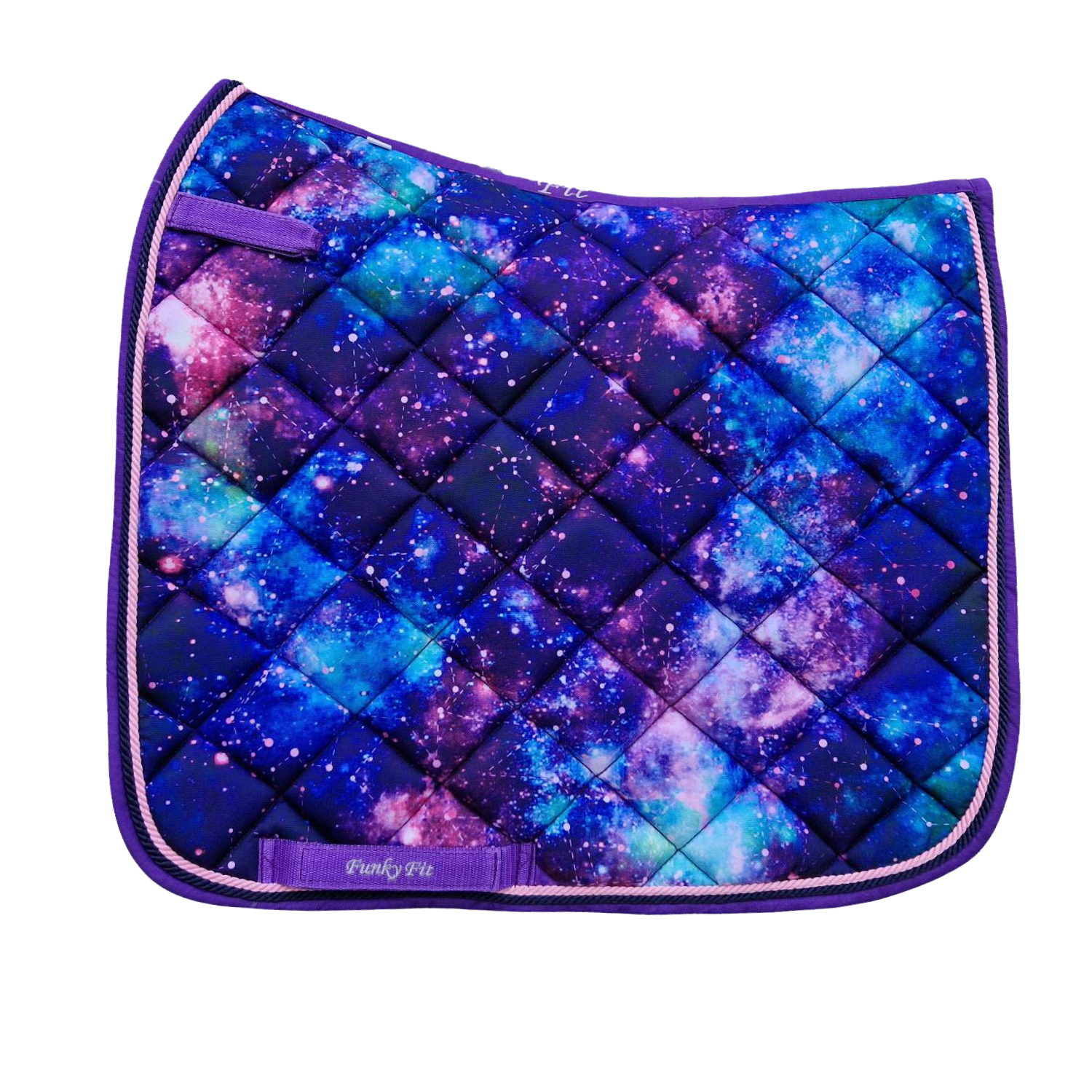Funky Fit Equestrian - Galactic Explosion  Dressage Saddle Pads