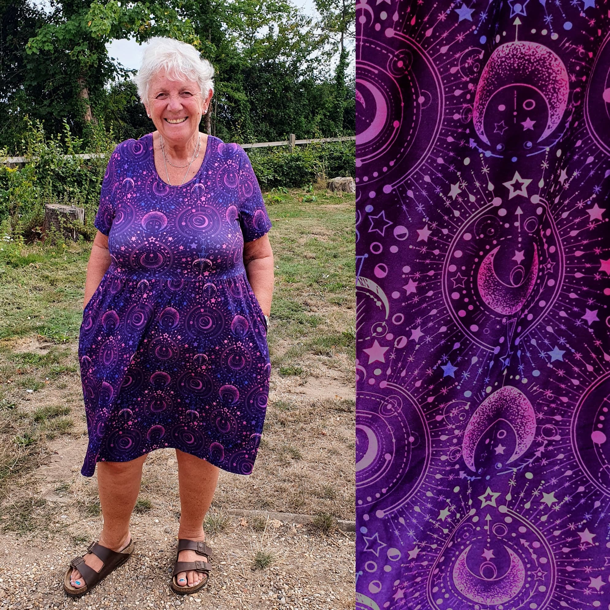 Funky Fit Vintage Skater Dress Wicca MagicK