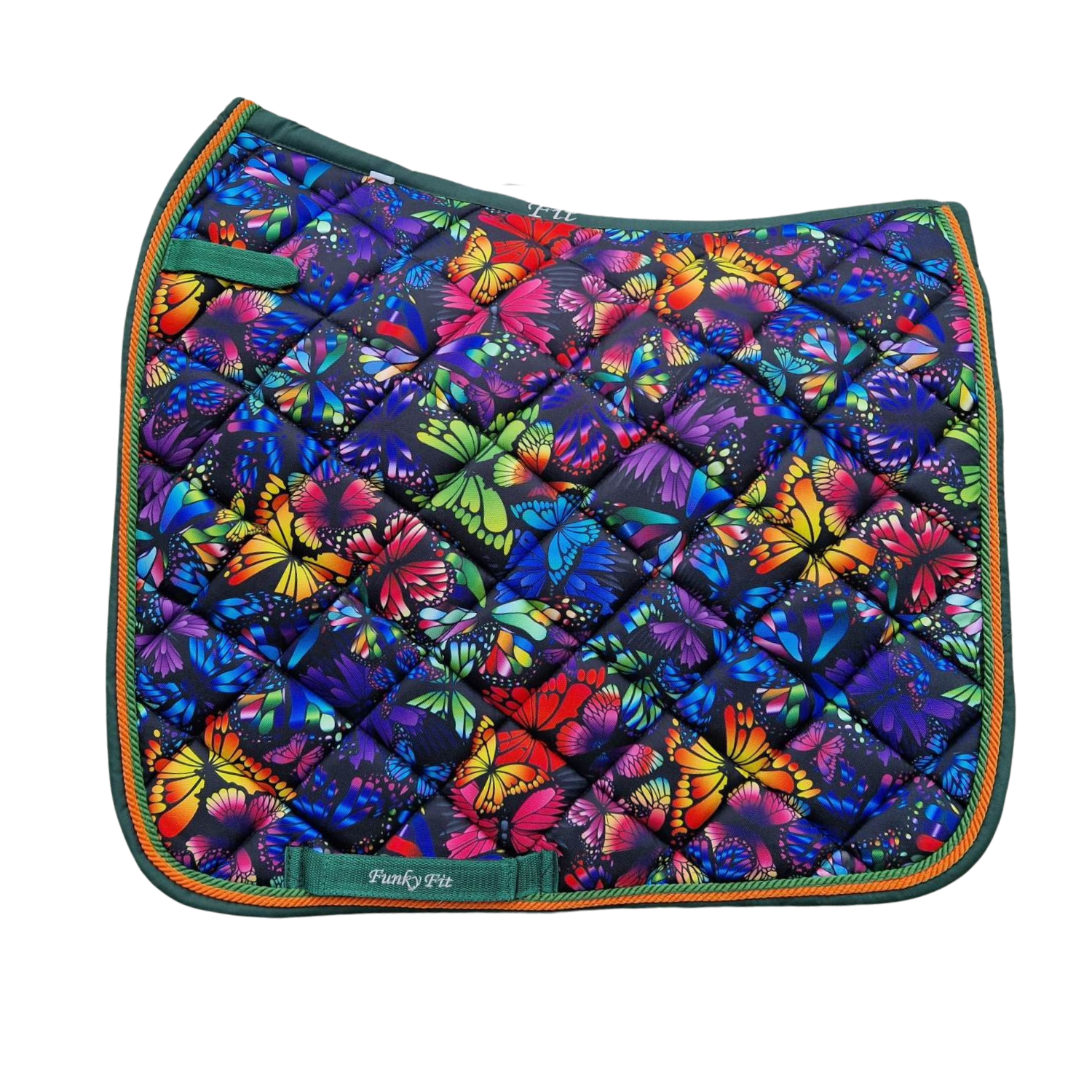 Funky Fit Equestrian Beautiful Butterflies Dressage Saddle Pads