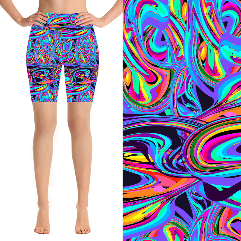 Funky Fit 24/7 Biker Shorts - Colourshot