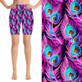 Funky Fit 24/7 Biker Shorts - Peacock Pink