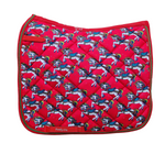 Funky Fit Equestrian Summer Carousel  Dressage Saddle Pads