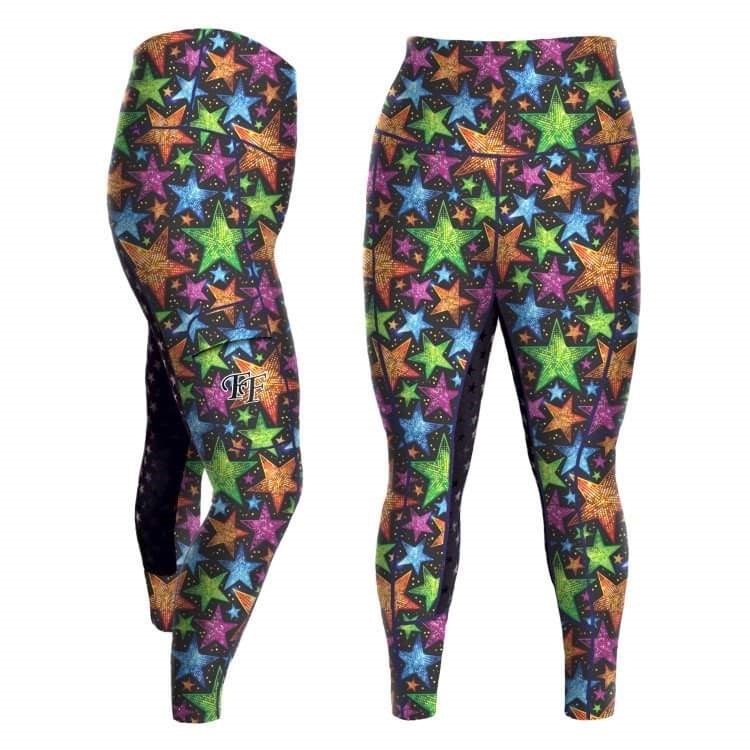 Funky Fit Equestrian - Shine Like A Star jodhpurs