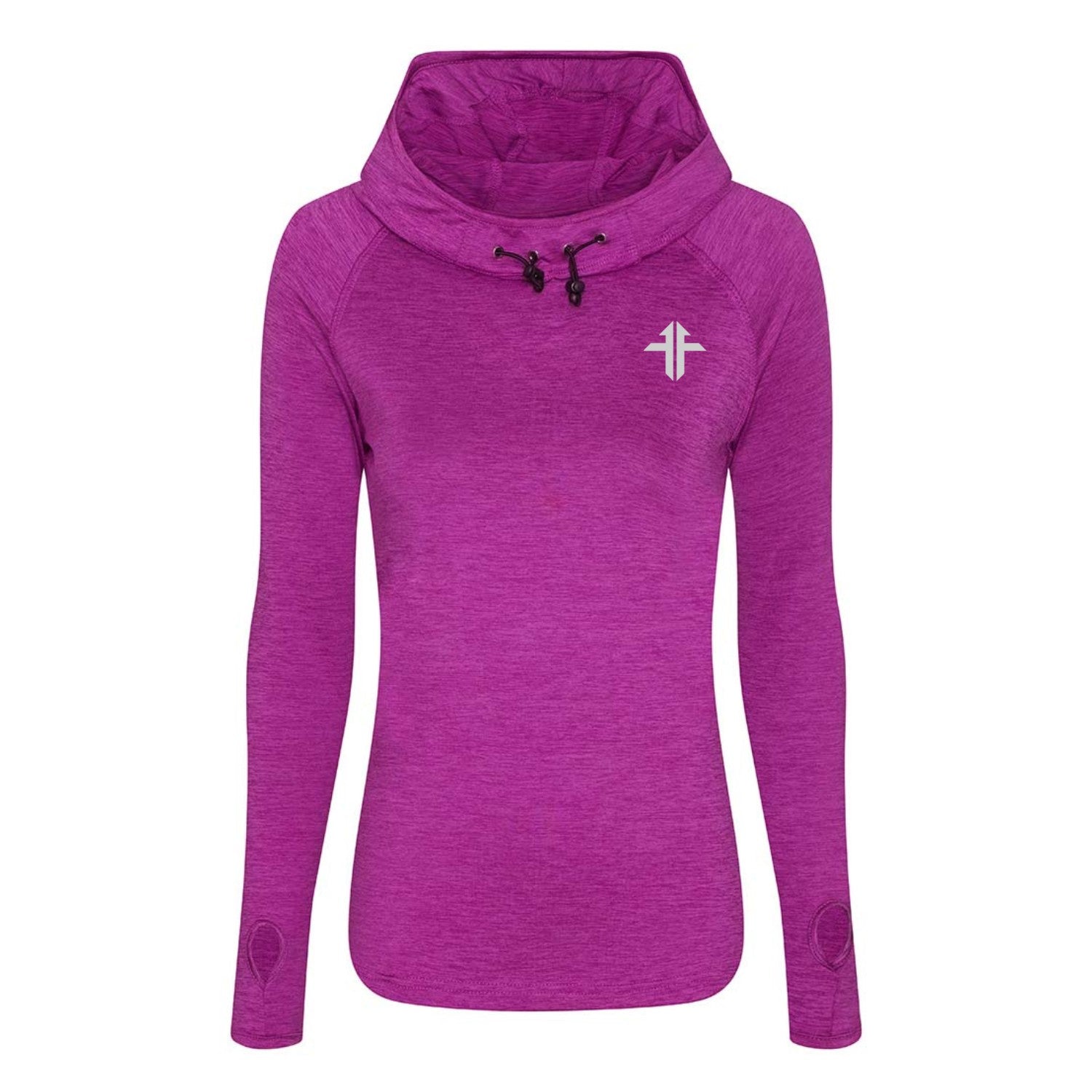 Funky Fit Products Lightweight Cowl Neck Hoodie