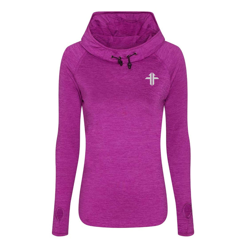 Funky Fit Products Lightweight Cowl Neck Hoodie