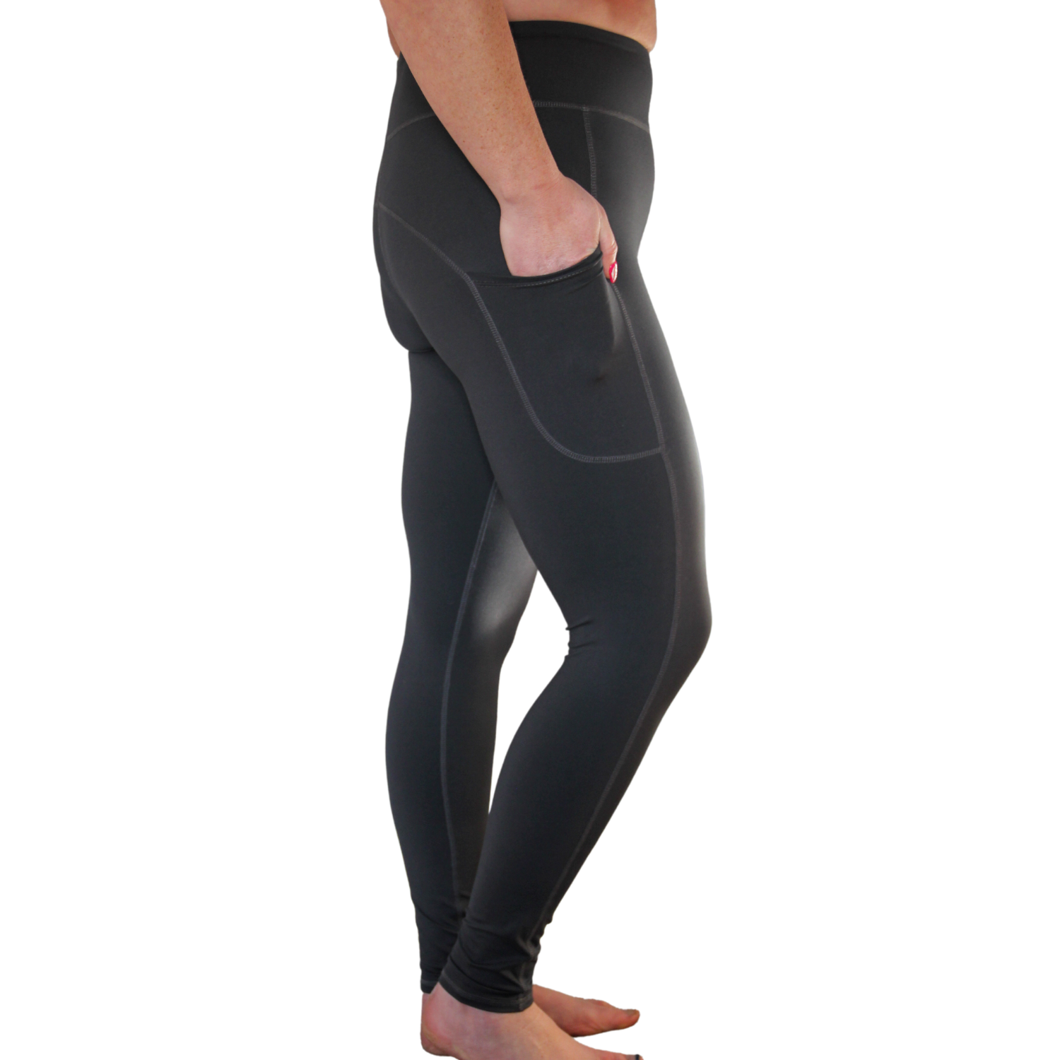 Funky Fit SCULPT Yoga Leggings- Charcoal Grey