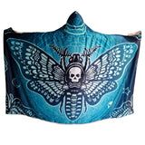 Funky Fit Snuggly Blanket  - Death Moth