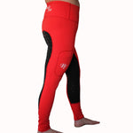 Funky Fit Equestrian Winter Lined Jodphurs - Red