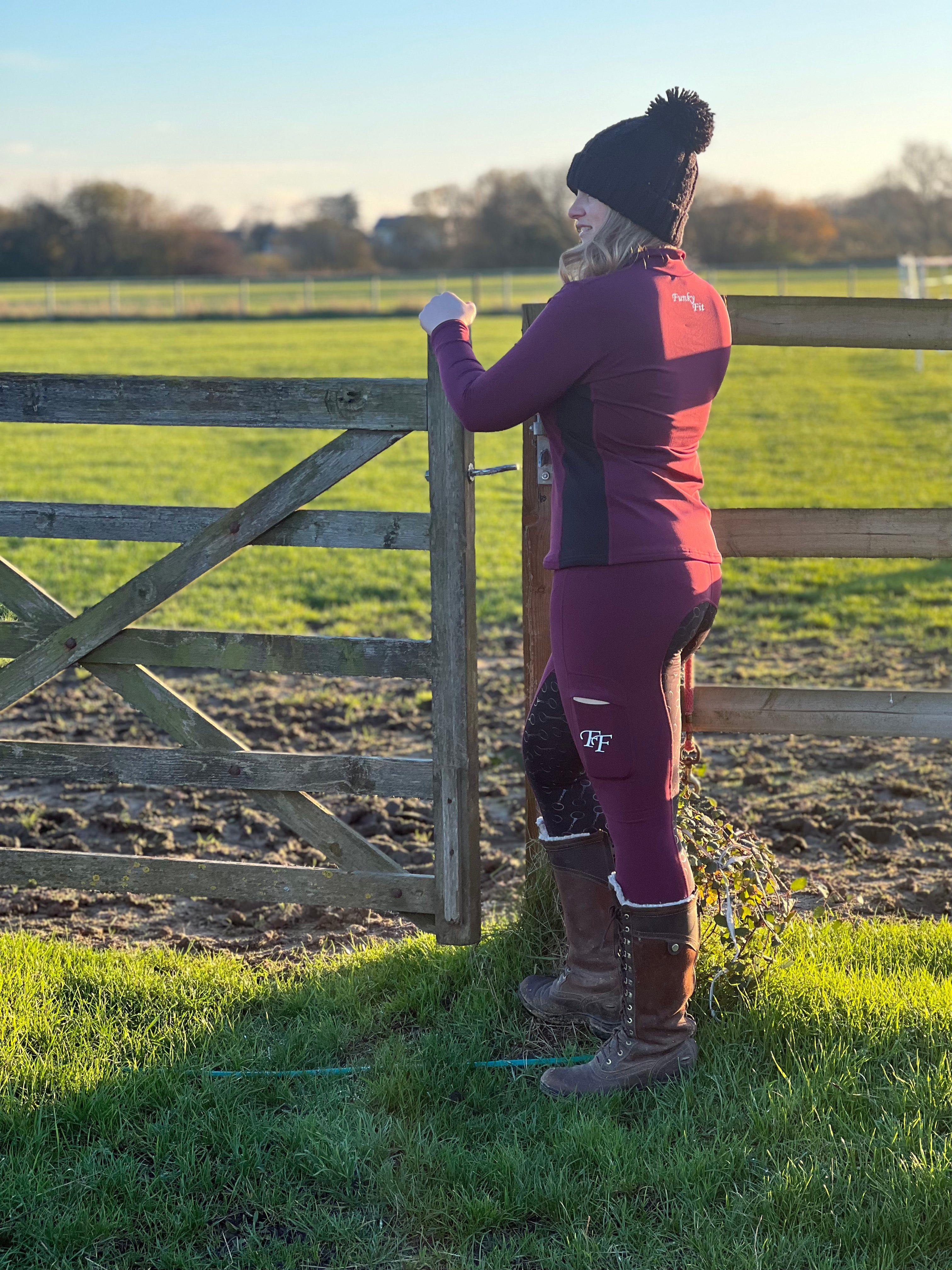 Funky Fit All Season Base Layer Plum