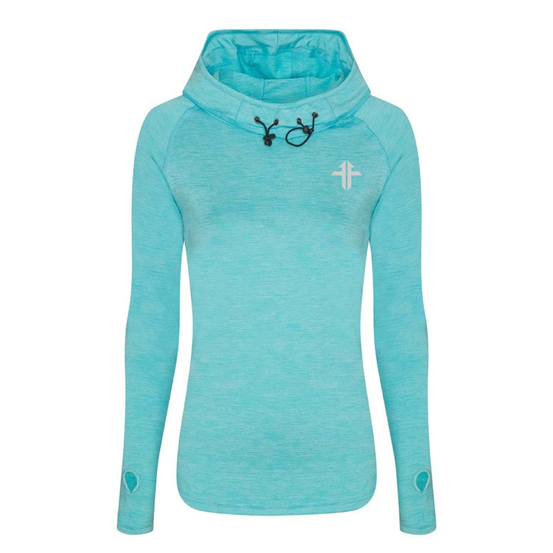 Funky Fit Products Lightweight Cowl Neck Hoodie