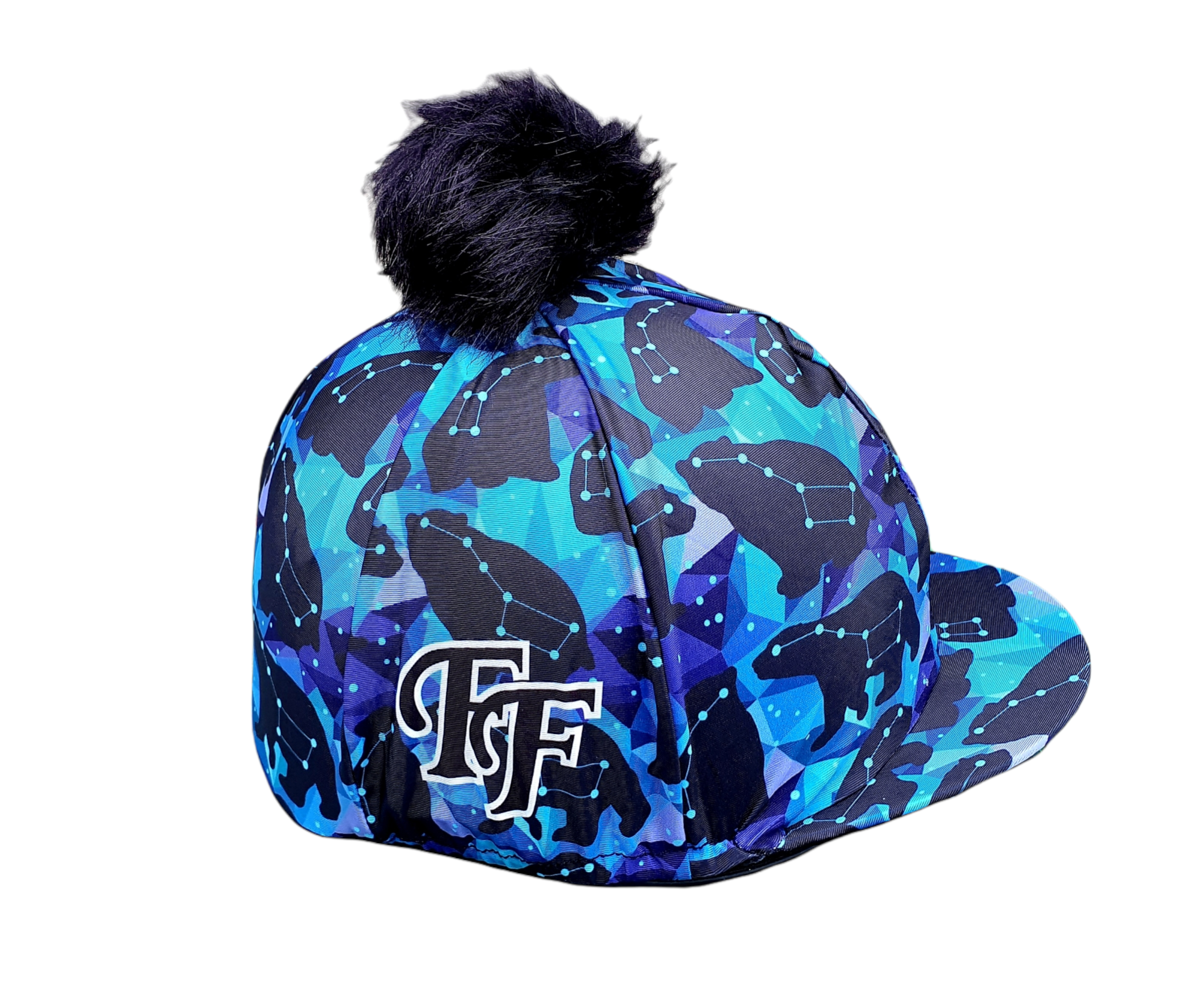 Polar Bear Constellations Hat Silk