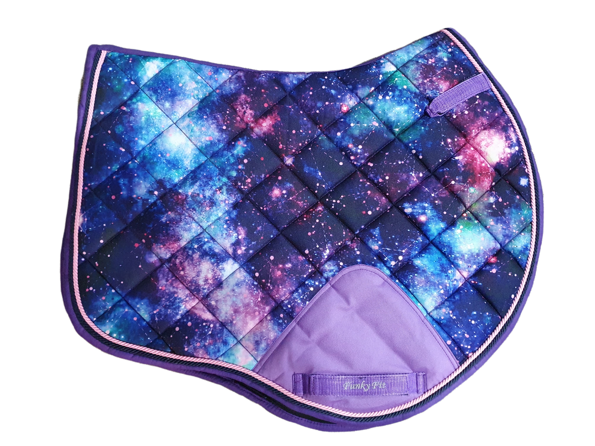 Funky Fit Equestrian Galactic Explosion CC Saddle Pads