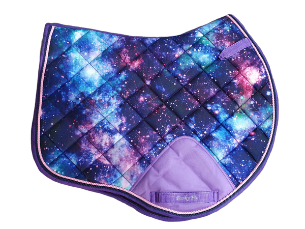 Funky Fit Equestrian Galactic Explosion CC Saddle Pads
