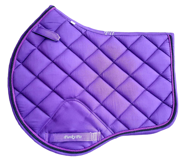 Vivid Purple CC Saddle Pads