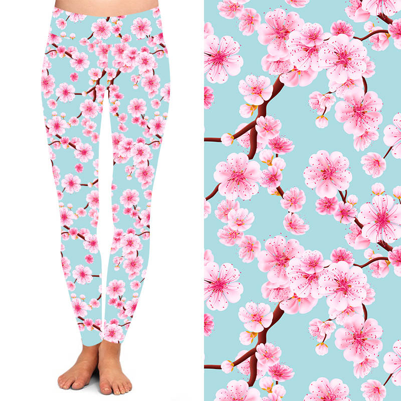 Funky Fit 24/7 Leggings – Cherry Blossom Delight