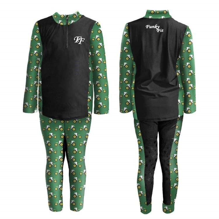 Funky Fit Equestrian - Down On The Farm Baselayer